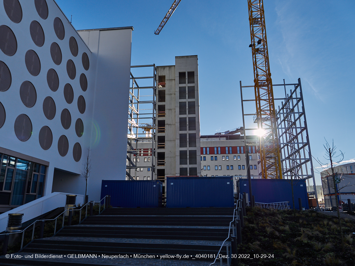 30.12.2022 - Baustelle R.EVO in Neuperlach-Süd